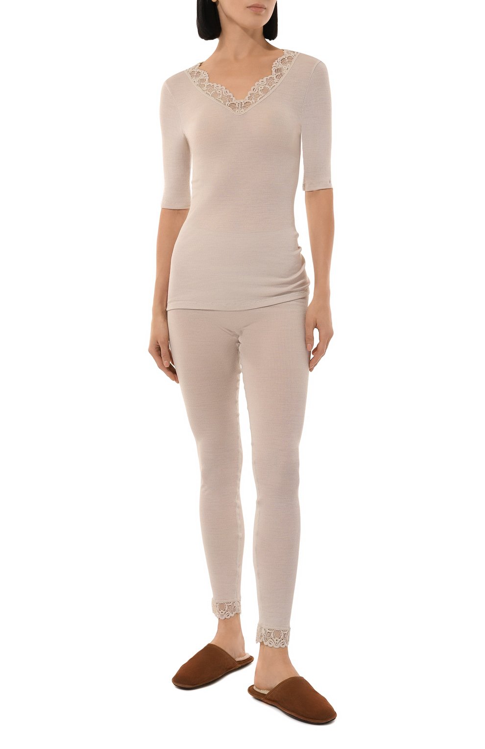 Футболка из шерсти и шелка HANRO, арт. 070913, фото 2