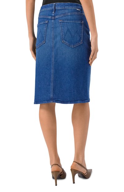 Джинсовая юбка MOTHER, арт. 90081-1729/THE DITCHER MIDI SKIRT, фото 4
