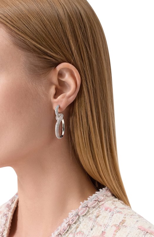 Серьги Eddie Borgo ER2713P Серебряный  ER2713P Фото 2