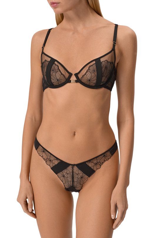 Трусы-танга LIVY 655519605 Чёрный  655519605 Фото 2