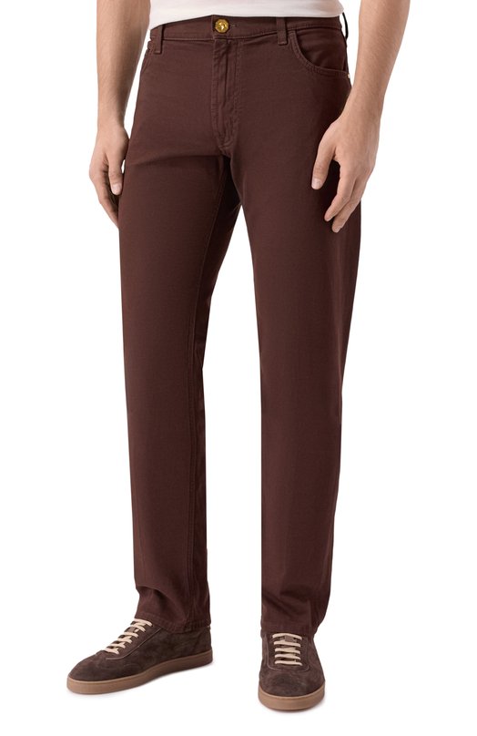 Джинсы Regular Stefano Ricci MST53R0040/T0201 Коричневый  MST53R0040/T0201 Фото 3