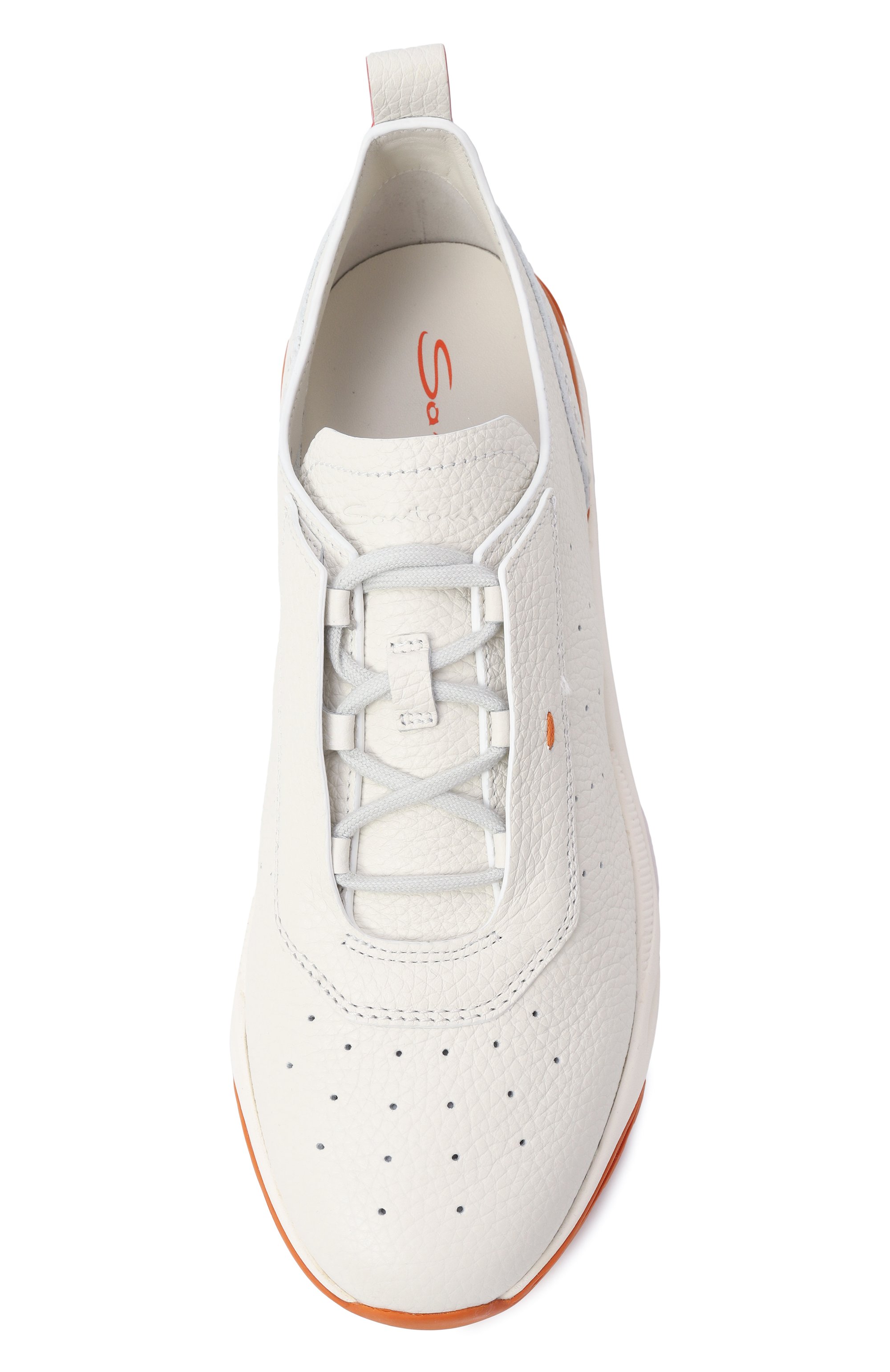 Кожаные кроссовки innova SANTONI, арт. MBIG22073BIRTMIA, фото 6