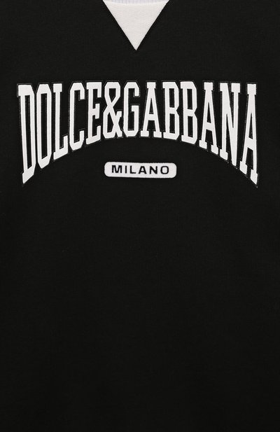 Хлопковый свитшот DOLCE & GABBANA, арт. L4JWKR/G7N1J, фото 3