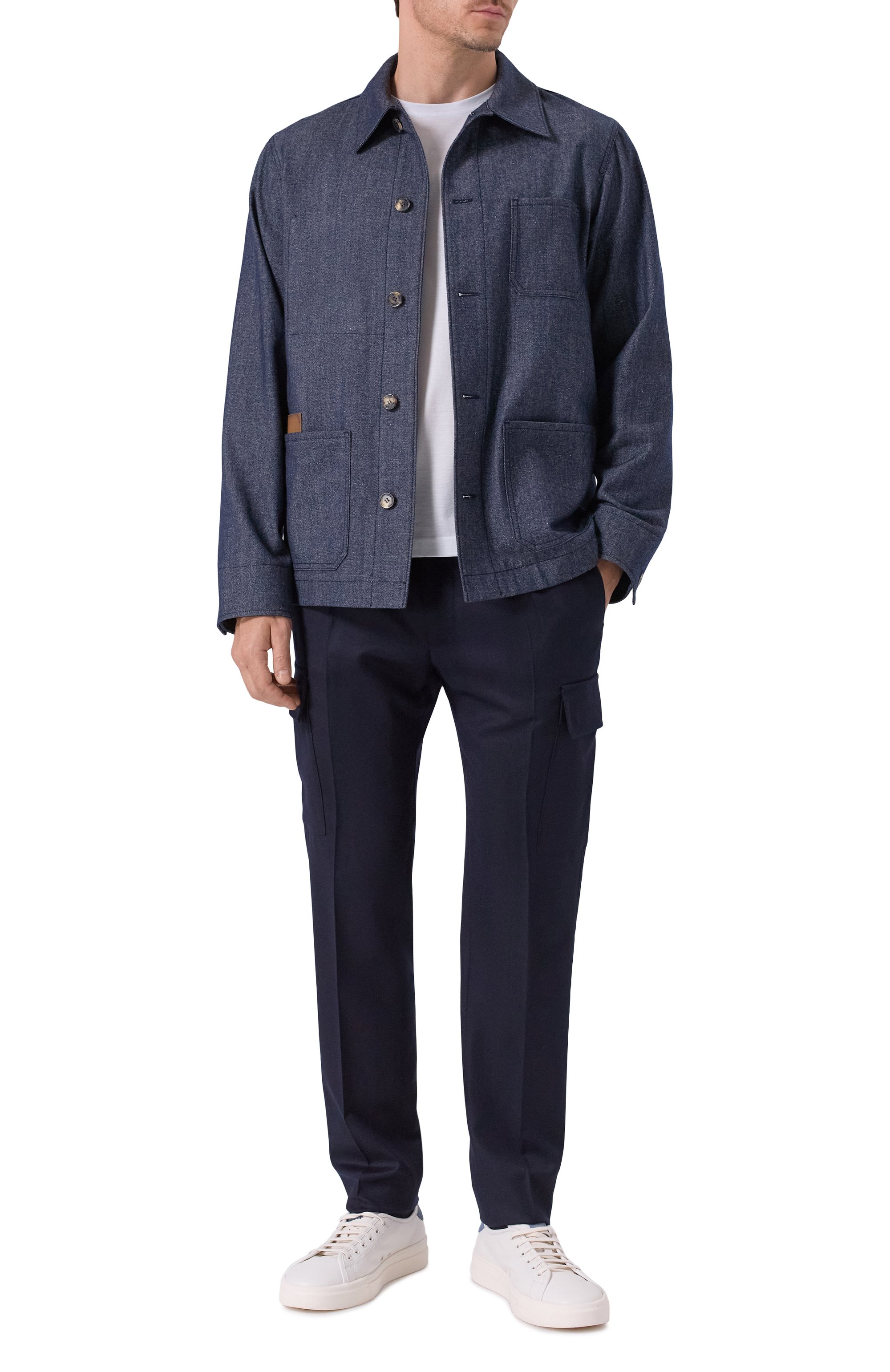 Куртка-рубашка из хлопка и шерсти JACOB COHEN, арт. JUM_E0033 080 S4307 RW, фото 2