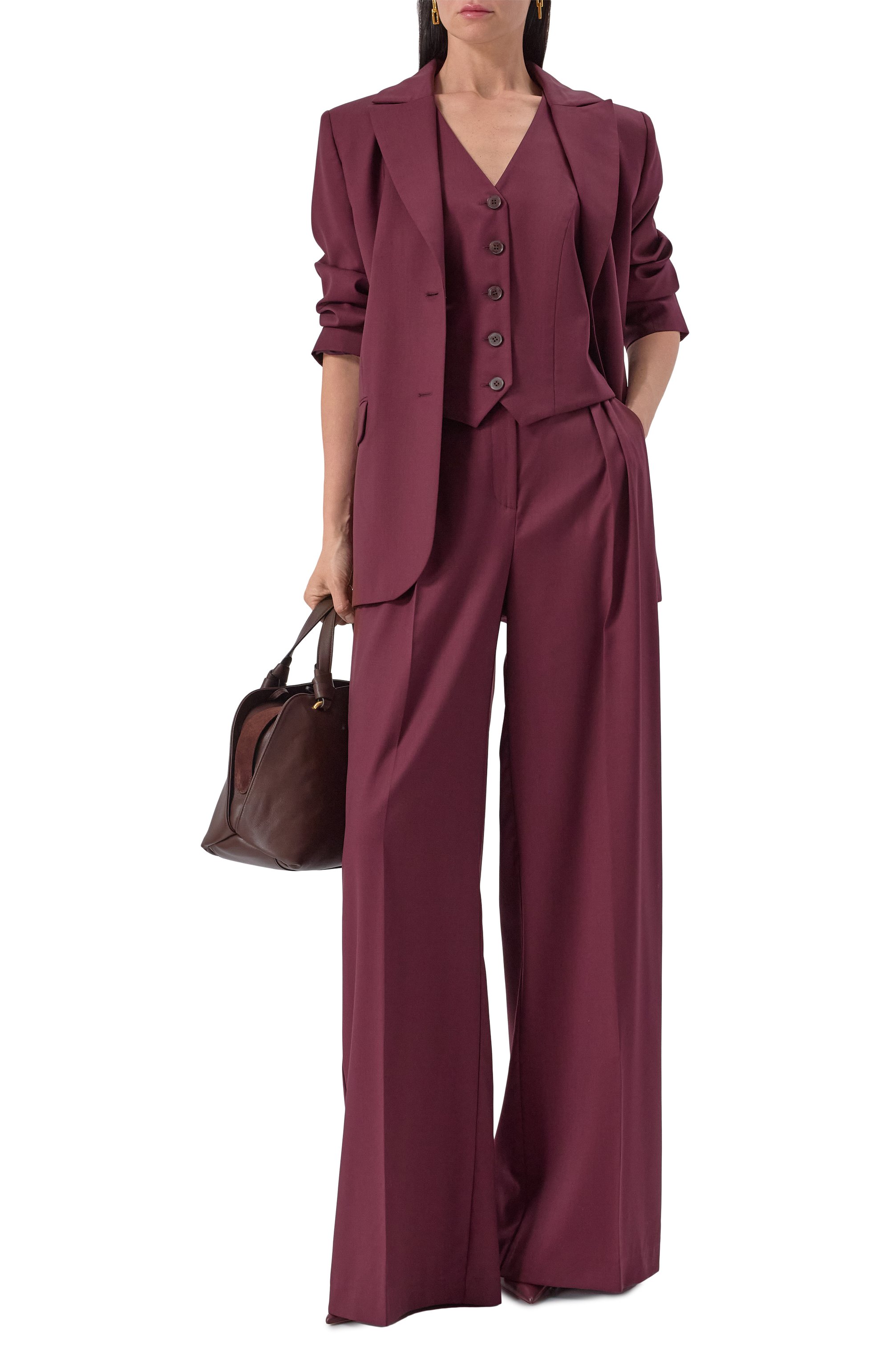 Жилет из шерсти и кашемира LESYANEBO, арт. LN03H-633_CR, фото 2