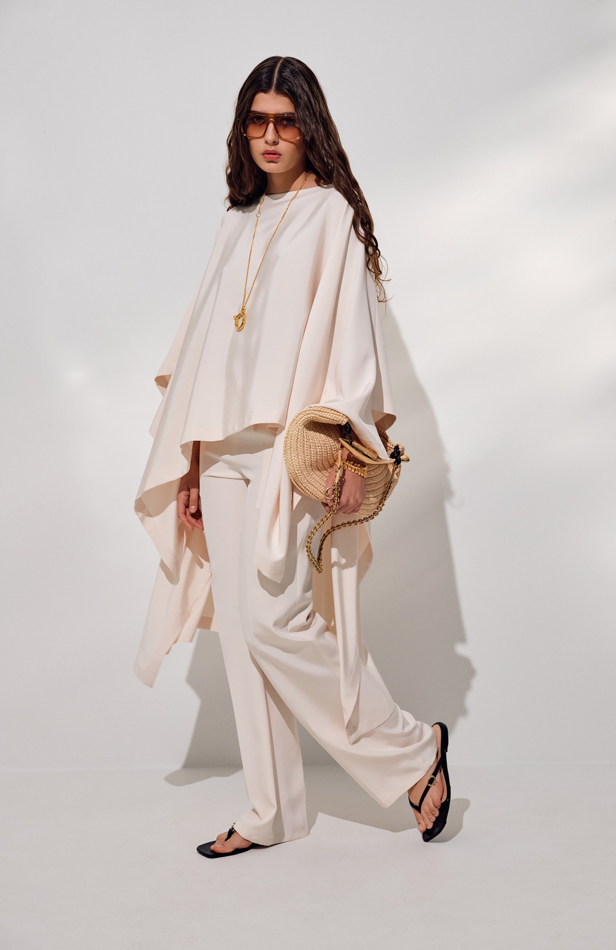 Шелковое пончо KITON, арт. D59611K0977A22, фото 7