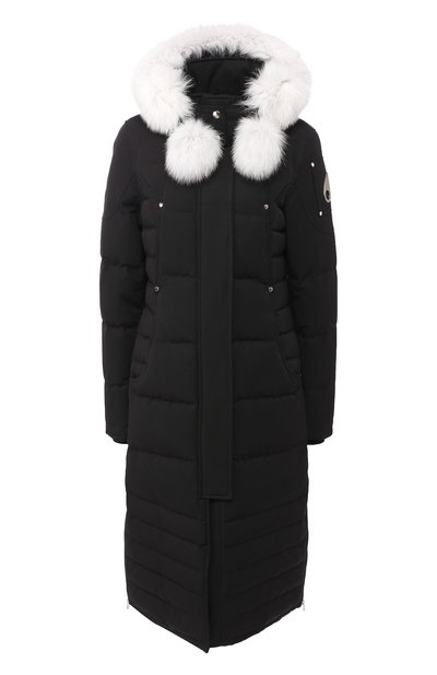 Женский стеганый пуховик с меховой отделкой MOOSE KNUCKLES, арт. MK4660LLP