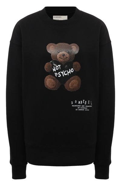 Женский хлопковый свитшот DOMREBEL, арт. CRAZY/SWEATSHIRT