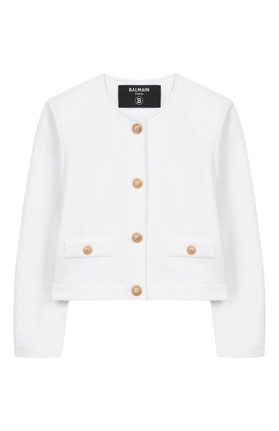 Хлопковый жакет BALMAIN, арт. BY2B04