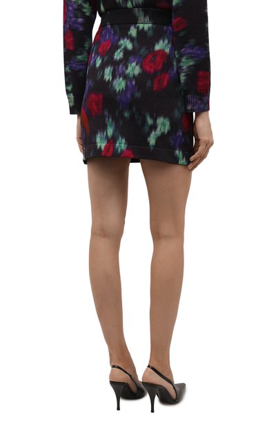 Юбка из хлопка и вискозы KENZO, арт. FC52JU6543CA, фото 4