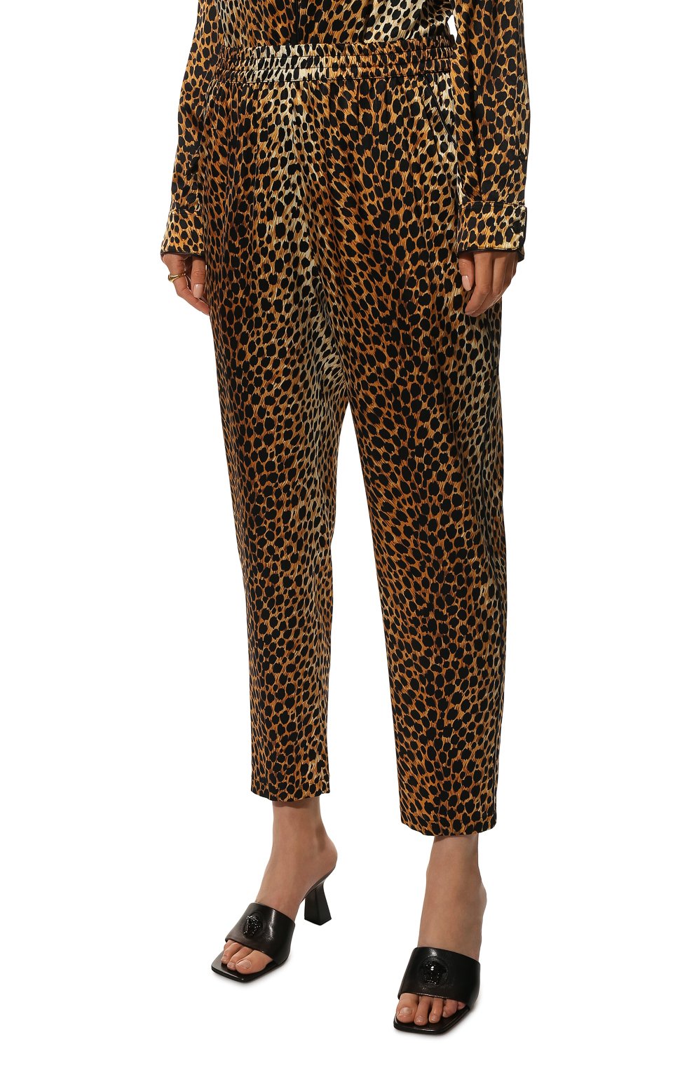 Шелковые брюки DOLCE & GABBANA, арт. FTA5DT/FSA25, фото 3