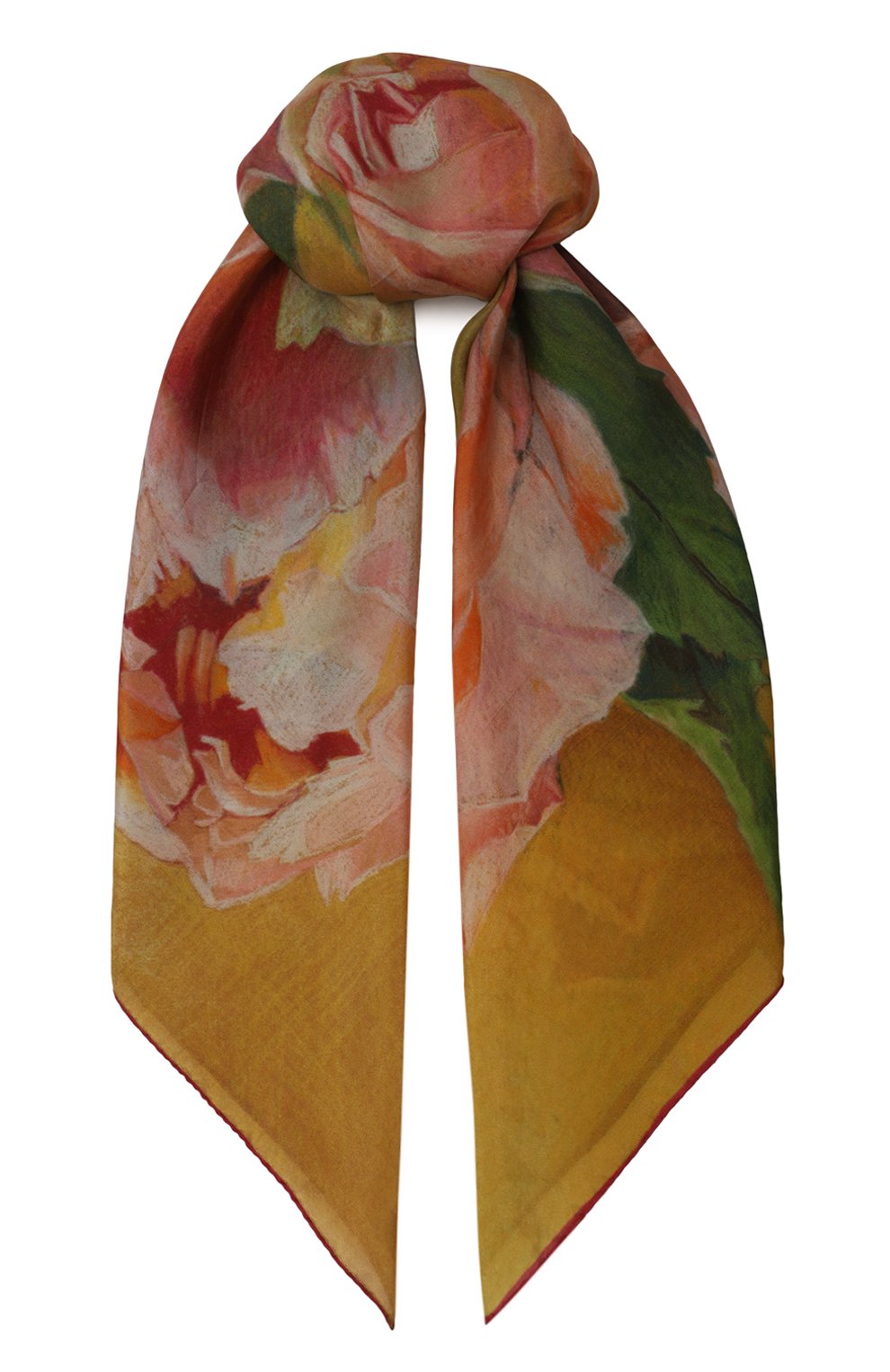 Шелковый платок розы GOURJI, арт. T23ROSE1, фото 1