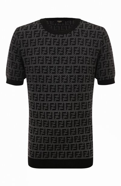 Мужской джемпер из шерсти и хлопка FENDI, арт. FZX050/AKFS/F1HXU