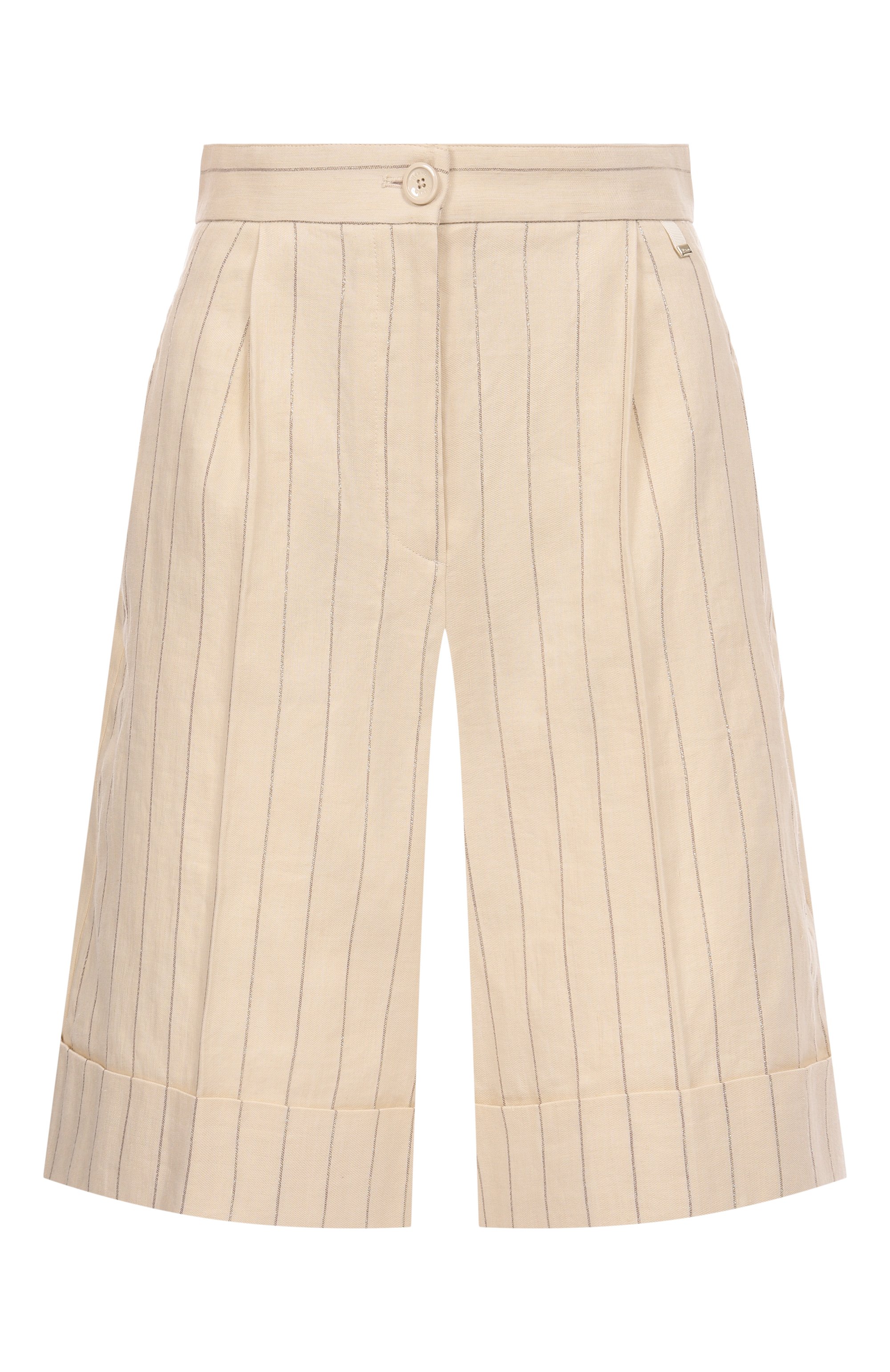 Шорты изо льна и хлопка HERNO, арт. PT000125D/17136, фото 1