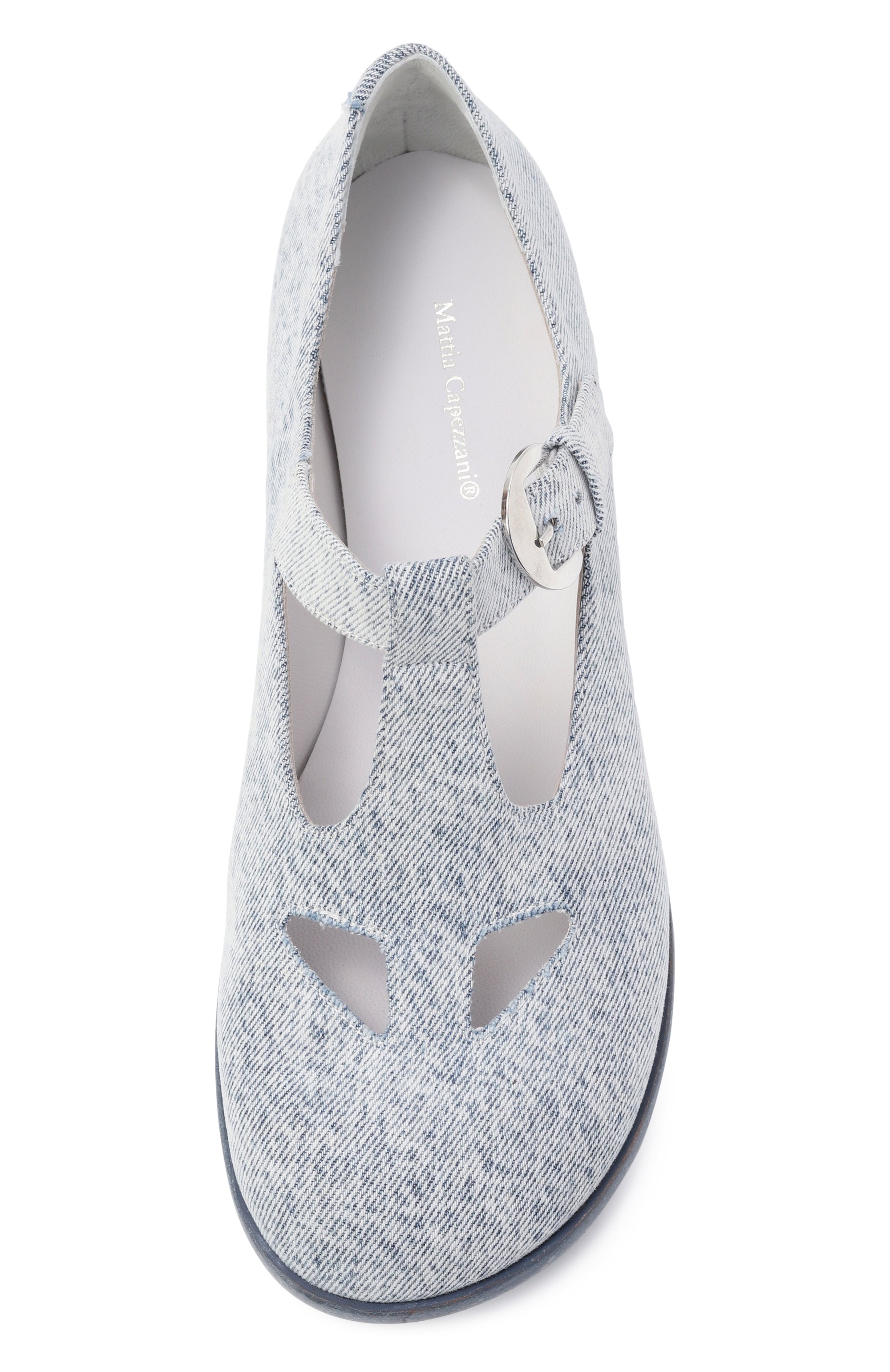 Текстильные туфли marie MATTIA CAPEZZANI, арт. W463/JEANS, фото 6