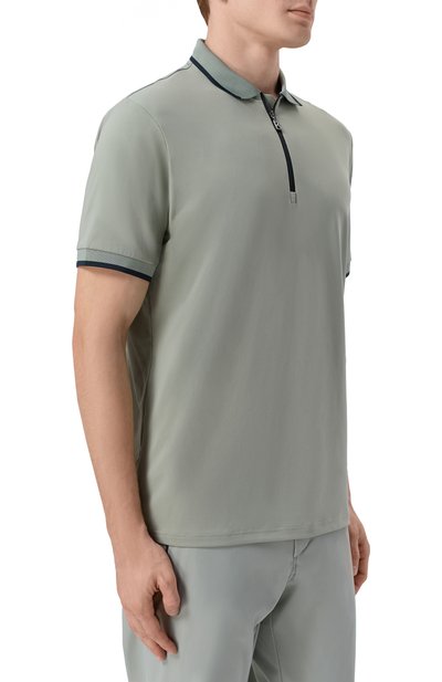 Поло BOGNER светло-зеленого цвета по цене 20500 руб., арт. 52116844, фото 3 Поло BOGNER, арт. 52116844, фото 3