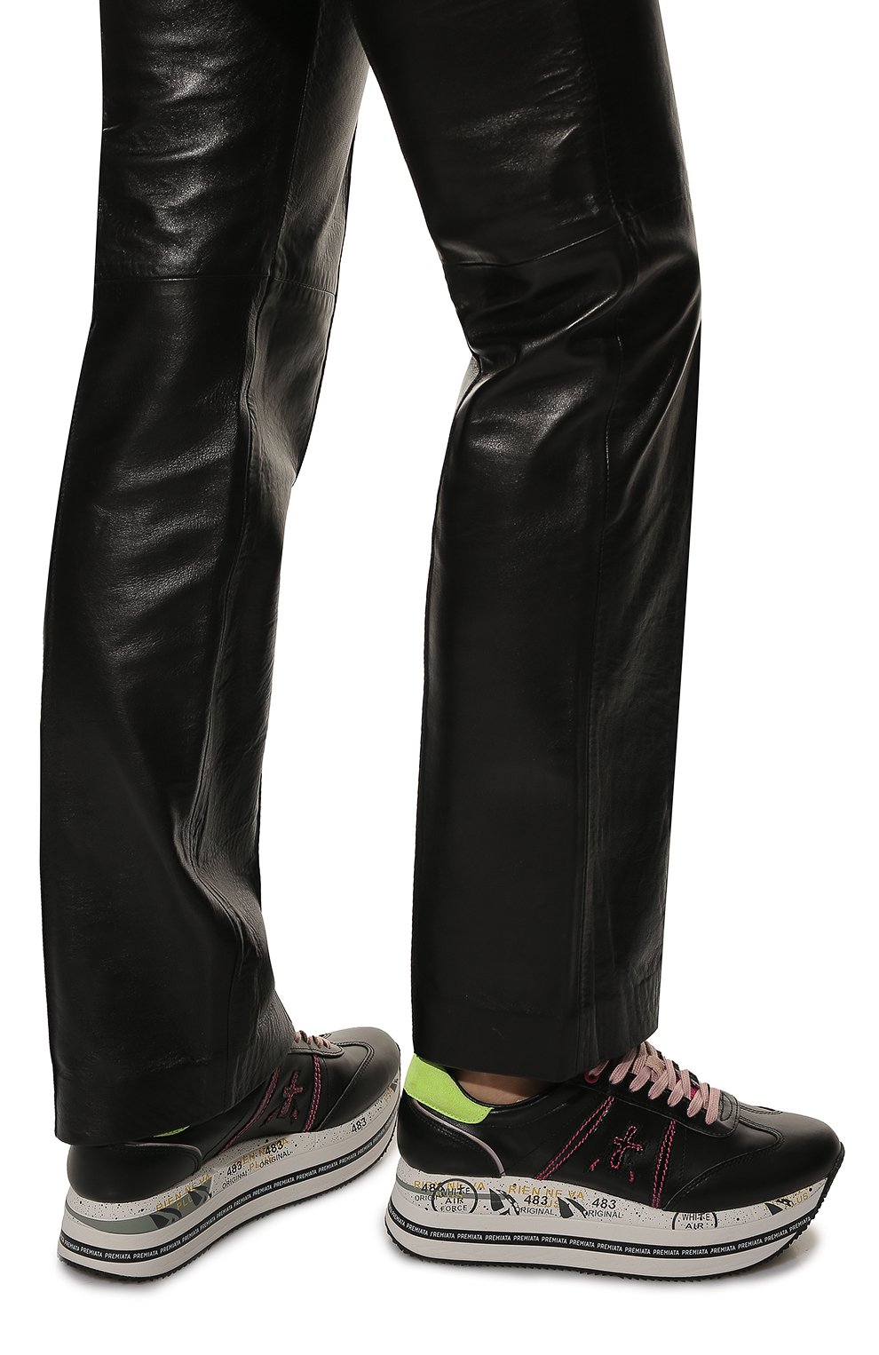 Кожаные кроссовки beth PREMIATA, арт. BETH/VAR6017, фото 3