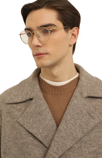 Оправа EYEPETIZER золотого цвета по цене 22050 руб., арт. J0CKEY 0PT 4, фото 3 Оправа EYEPETIZER, арт. J0CKEY 0PT 4, фото 3