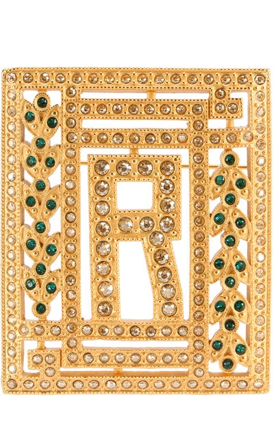 Женская брошь с отделкой из кристаллов swarovski RALPH LAUREN, арт. 434681793