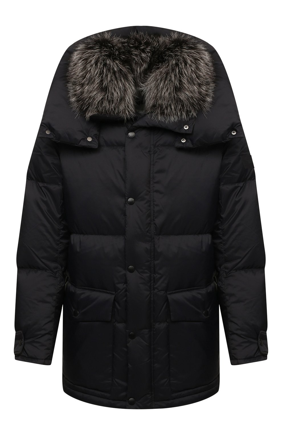 Пуховик с меховой отделкой YVES SALOMON, арт. 22WHV03383M08W, фото 1