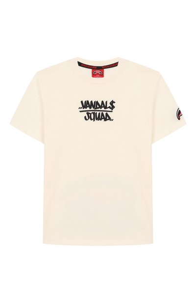 Хлопковая футболка SPRAYGROUND, арт. SPY1347IV0