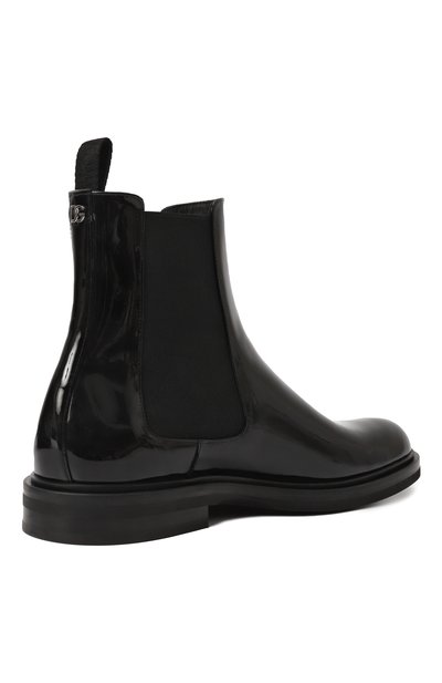 Кожаные челси altavilla DOLCE & GABBANA черного цвета по цене 72400 руб., арт. A60602/A1471, фото 5 Кожаные челси altavilla DOLCE & GABBANA, арт. A60602/A1471, фото 5