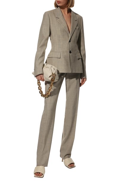 Кожаные мюли bv rubber lido BOTTEGA VENETA, арт. 639943/VBP30, фото 2