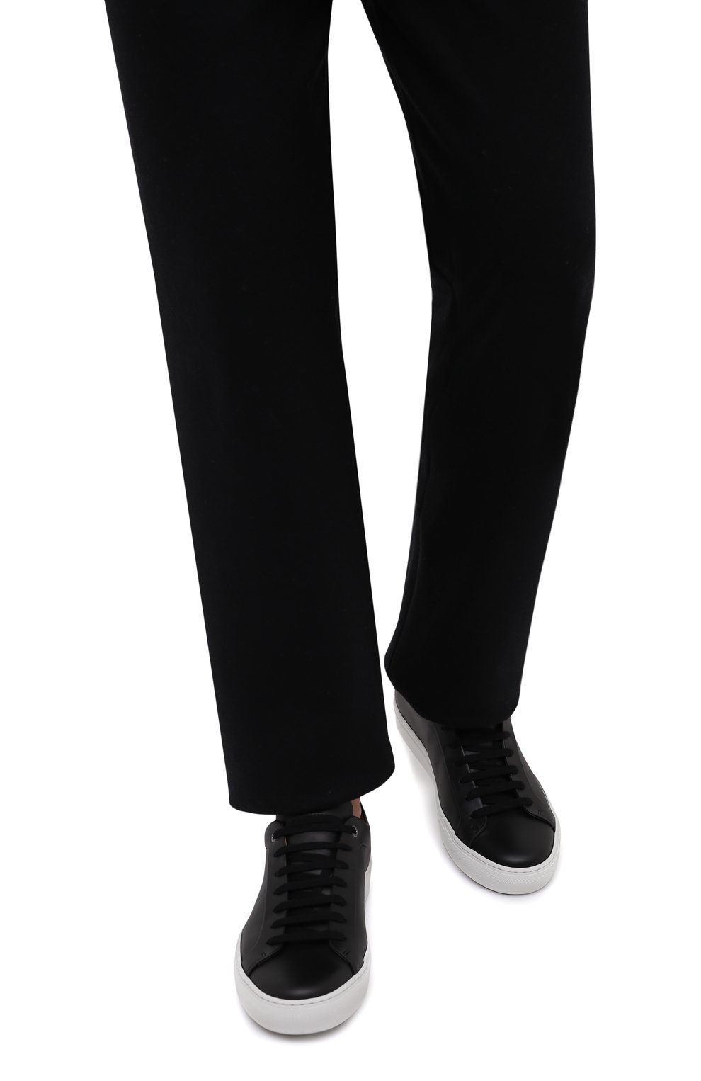 Кожаные кеды BOSS, арт. 50386945, фото 3