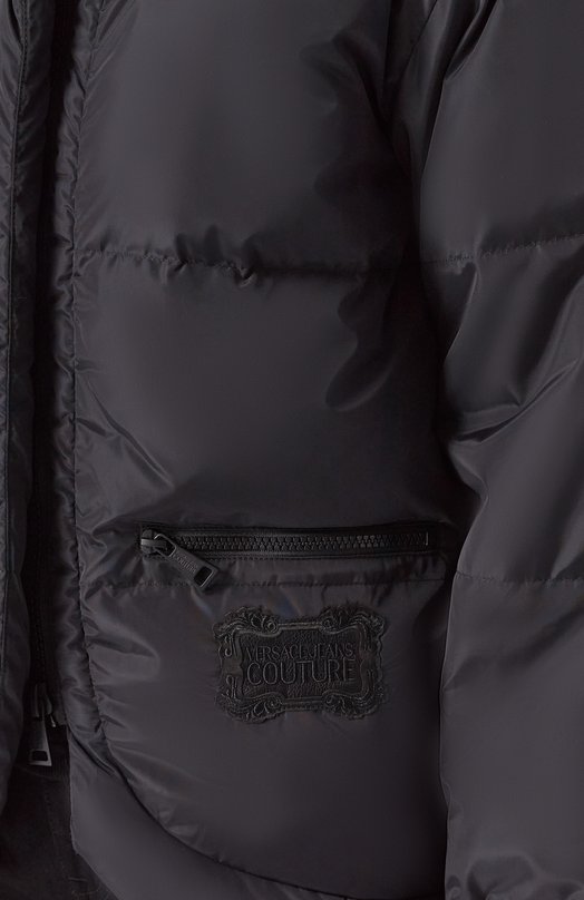 Пуховик Versace Jeans Couture 79HAUD02/CQ002 Чёрный  79HAUD02/CQ002 Фото 5