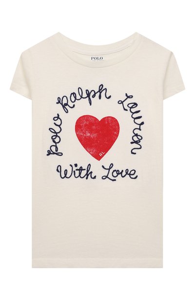 Хлопковая футболка POLO RALPH LAUREN, арт. 313856410, фото 1
