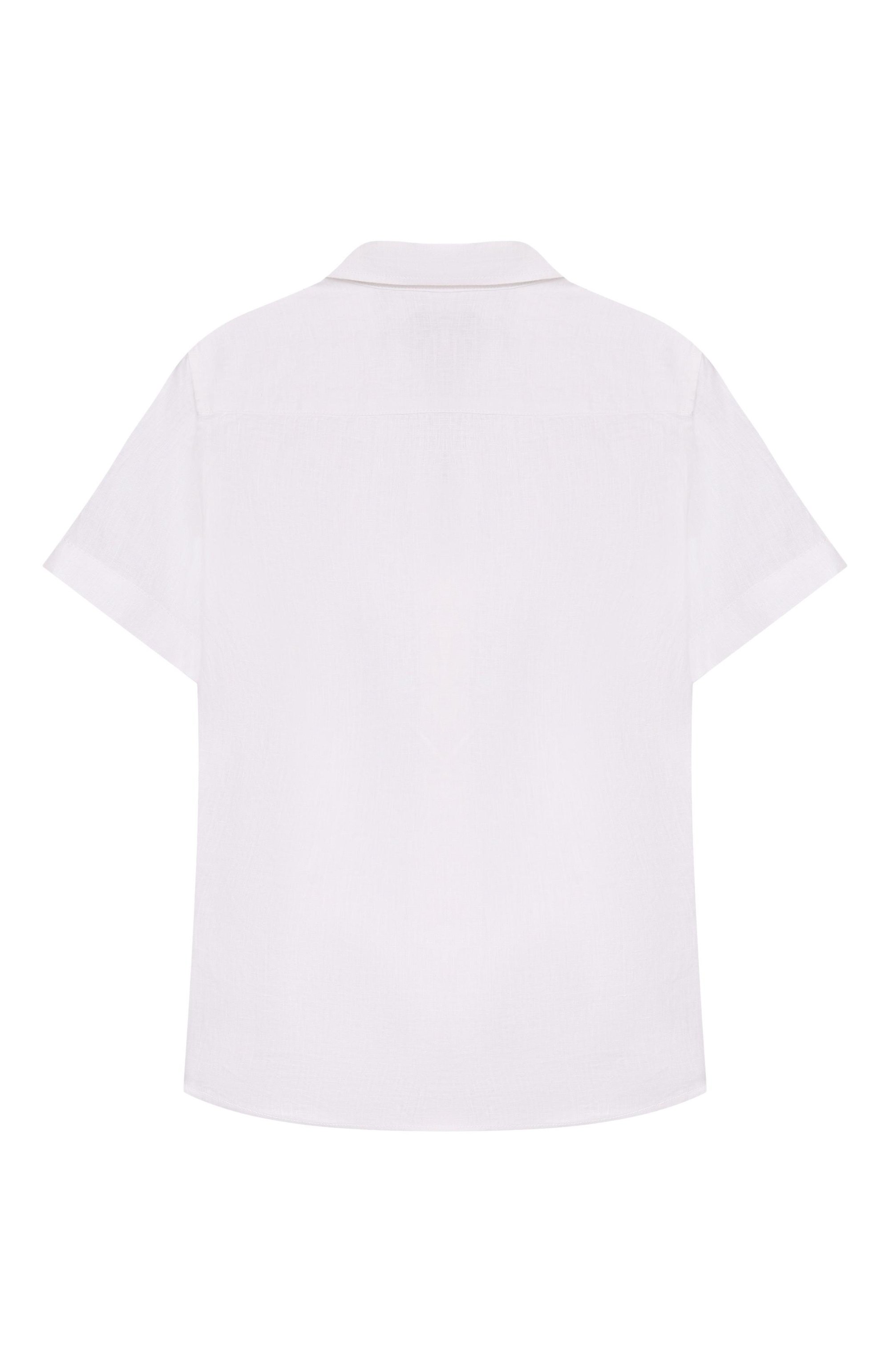 Льняная рубашка PAUL & SHARK JUNIOR, арт. WUC002/LUC01/6A-8A, фото 2