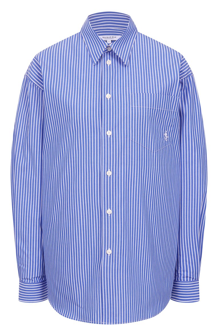 Хлопковая рубашка SPORTY AND RICH, арт. SI006612302ST02, фото 1
