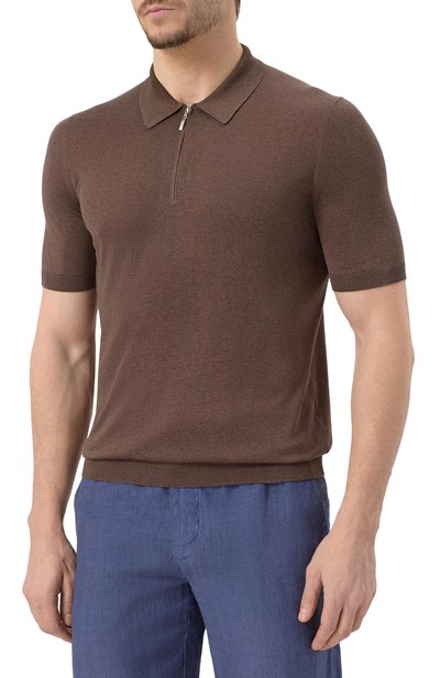 Шелковое поло GRAN SASSO, арт. 43110/23503, фото 3