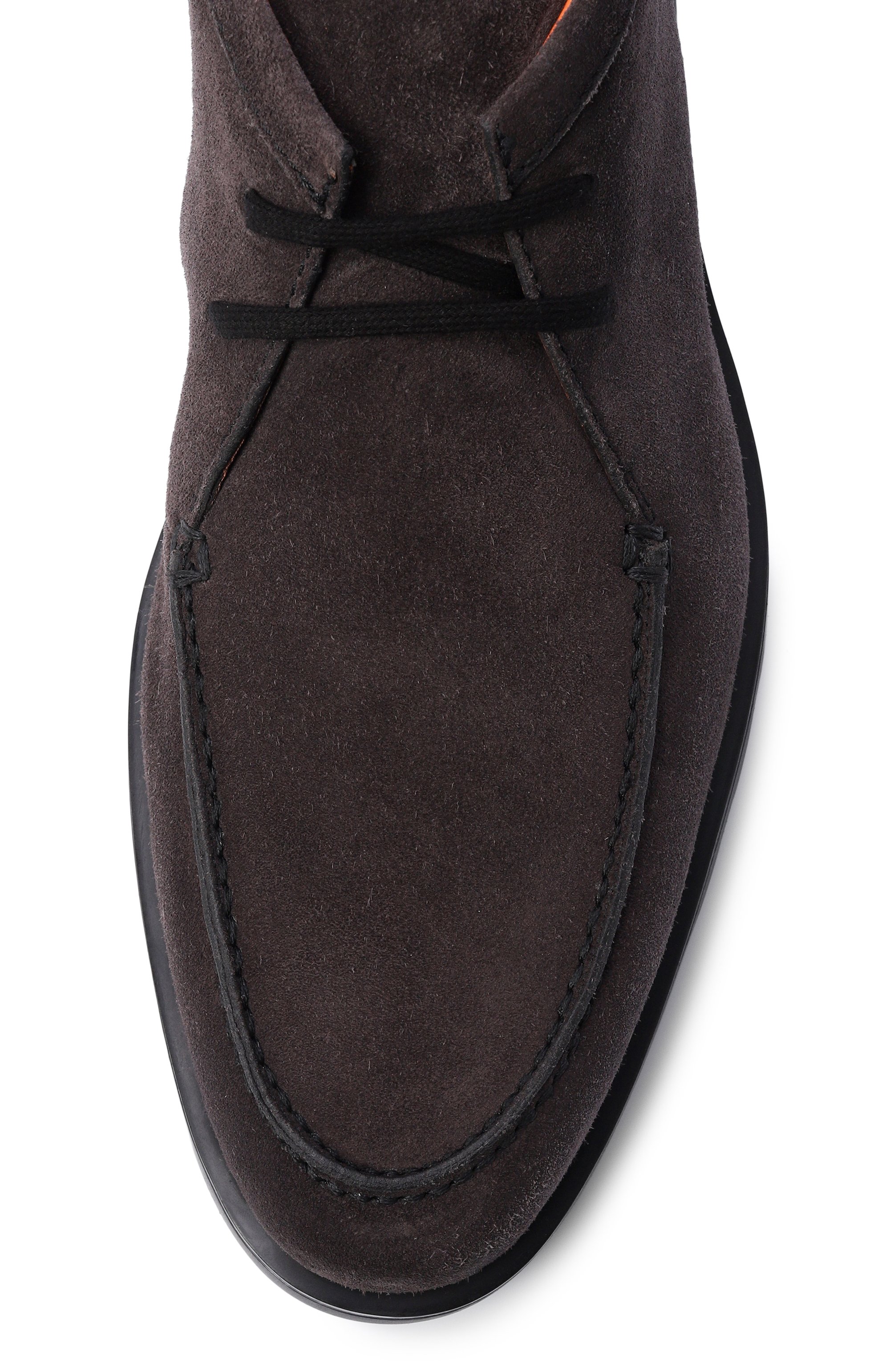 Замшевые дезерты detroit SANTONI темно-коричневого цвета по цене 93150 руб., арт. MGDG18609NE0BSEY, фото 5 Замшевые дезерты detroit SANTONI, арт. MGDG18609NE0BSEY, фото 5