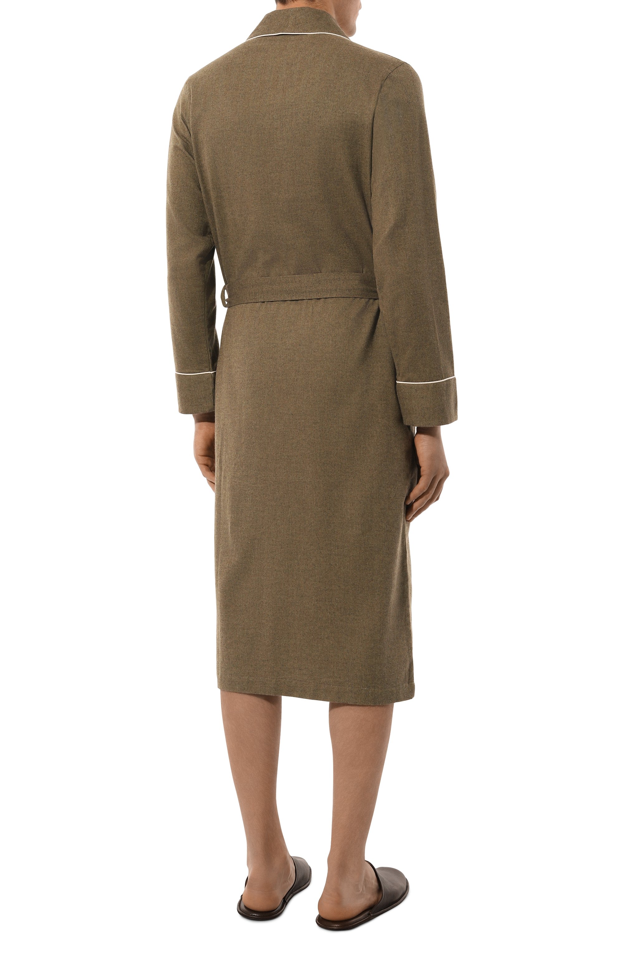 Хлопковый халат ROBERTO RICETTI, арт. VESTAGLIA R0BE LUNGA/LX3339, фото 4