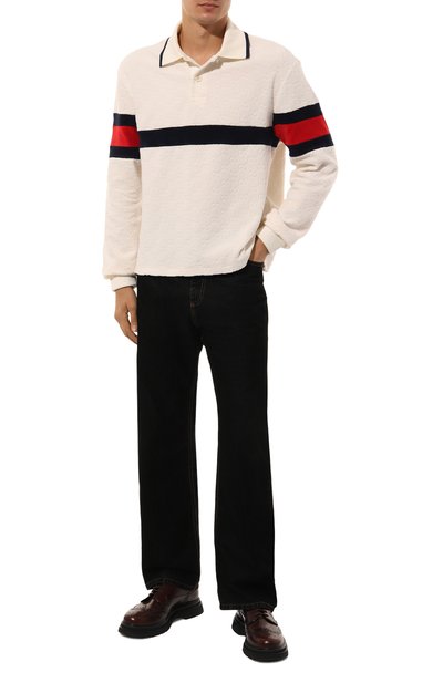 Хлопковое поло GUCCI, арт. 768615/XJF4E, фото 2