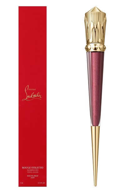 Блеск для губ rouge stiletto vinyl gloss, оттенок mauve heat 245v  CHRISTIAN LOUBOUTIN, арт. 8435415089715, фото 4