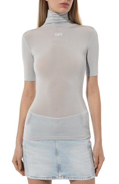 Водолазка из вискозы OFF-WHITE, арт. 0WAD137S24JER001, фото 3