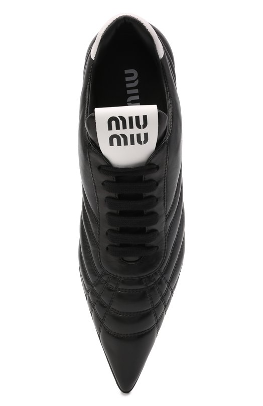 фото Кожаные туфли miu miu