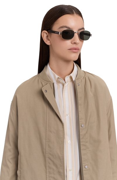 Солнцезащитные очки SAINT LAURENT черного цвета по цене 52400 руб., арт. SL 706 002, фото 3 Солнцезащитные очки SAINT LAURENT, арт. SL 706 002, фото 3