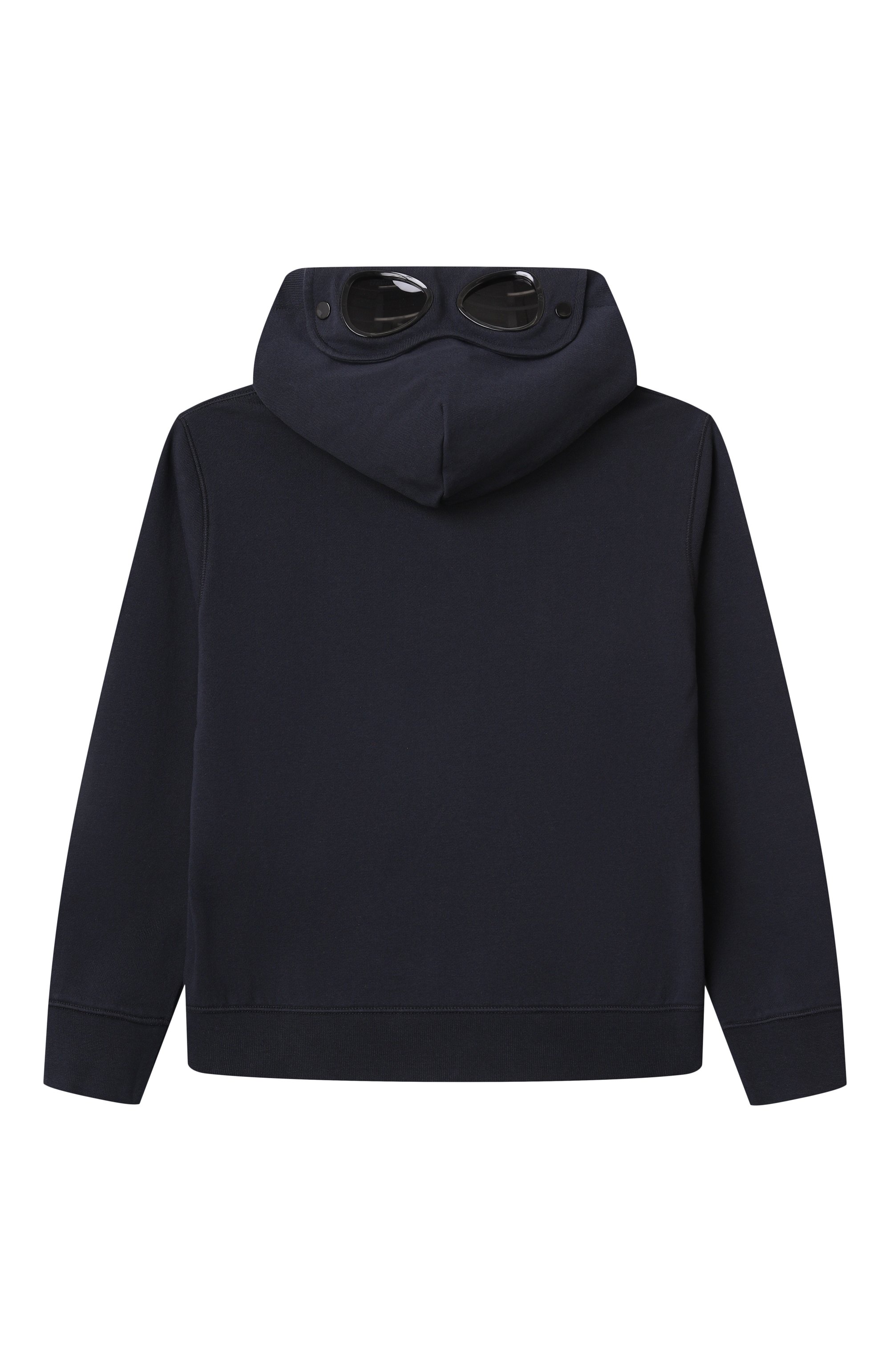 Хлопковая толстовка C.P. COMPANY темно-синего цвета по цене 22550 руб., арт. CNF009/LCA69/10-14, фото 2 Хлопковая толстовка C.P. COMPANY, арт. CNF009/LCA69/10-14, фото 2