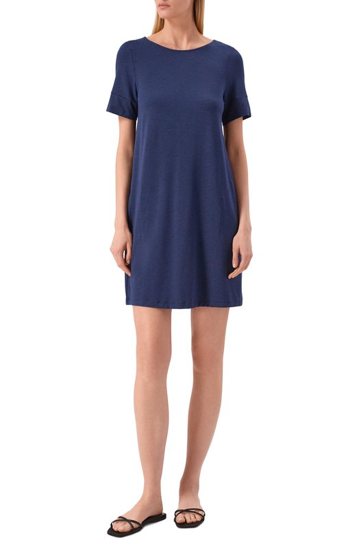 Сорочка из вискозы Hanro 074949 Синий  074949 Фото 2