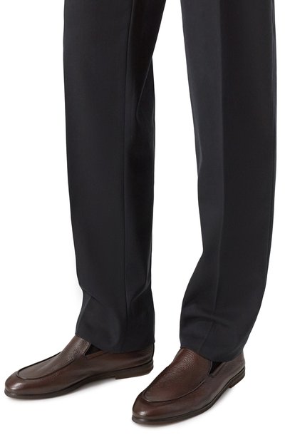 Кожаные лоферы BARRETT, арт. 221U069.23/CERV0 ASP0RT, фото 3