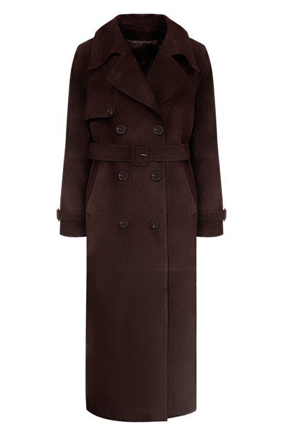 Женский замшевый тренч VENERA M., арт. MANTO-1SZP/120VM