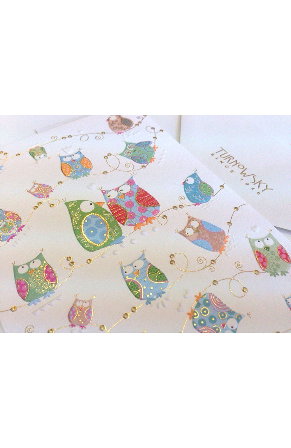 Открытка совы TURNOWSKY, арт. MO5837, фото 2