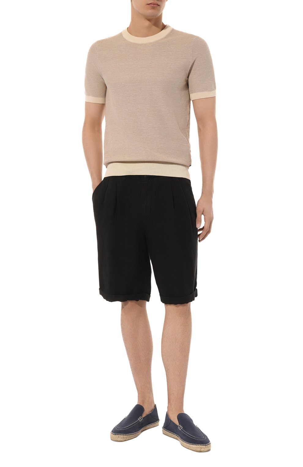 Льняные шорты BRUNELLO CUCINELLI, арт. M243DU0020, фото 2