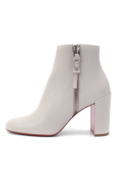 Кожаные ботильоны ziptotal 85 CHRISTIAN LOUBOUTIN, арт. 3210274/ZIPT0TAL 85, фото 3