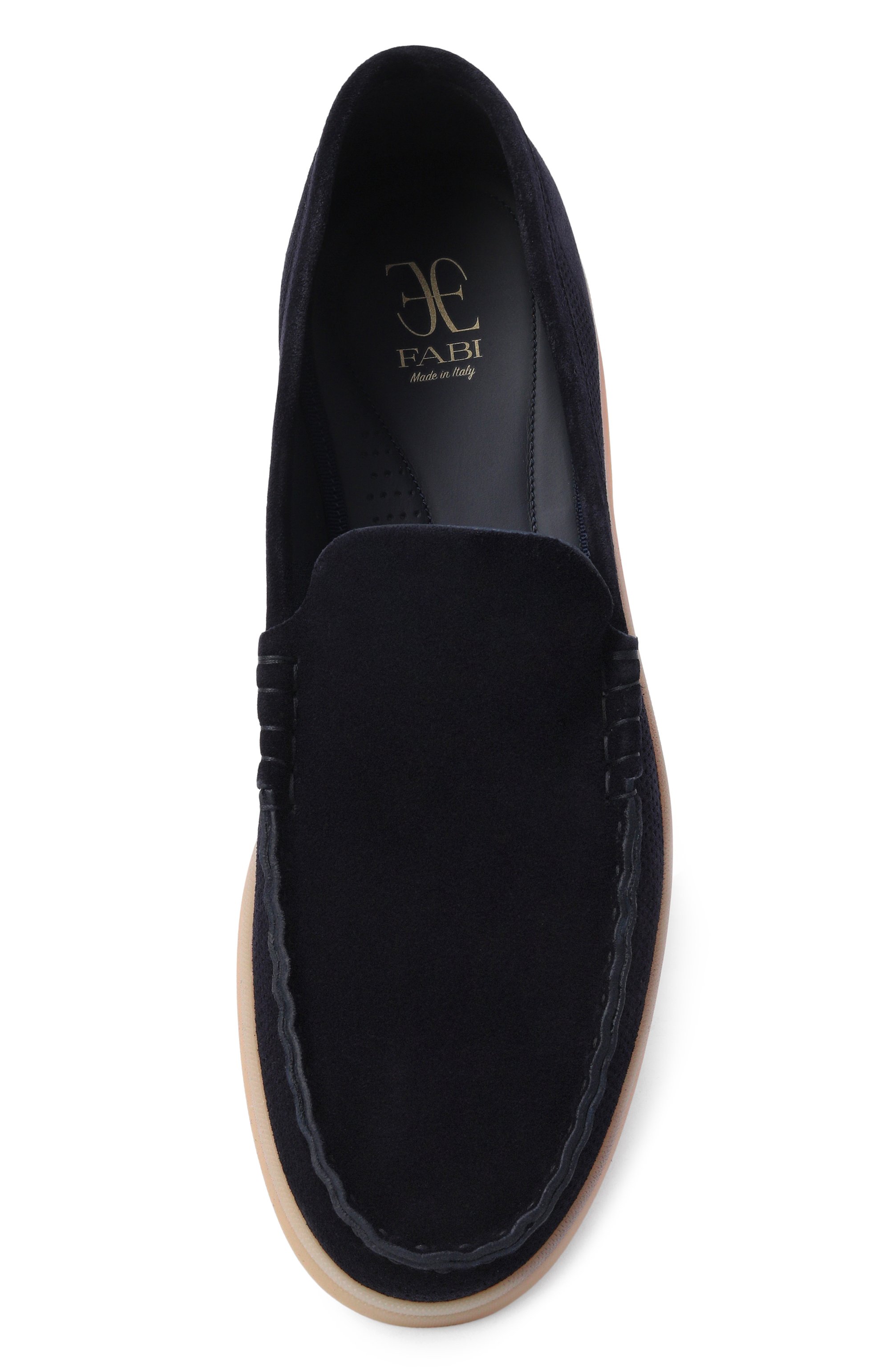 Замшевые лоферы FABI, арт. FU1465/VEL0UR, фото 5