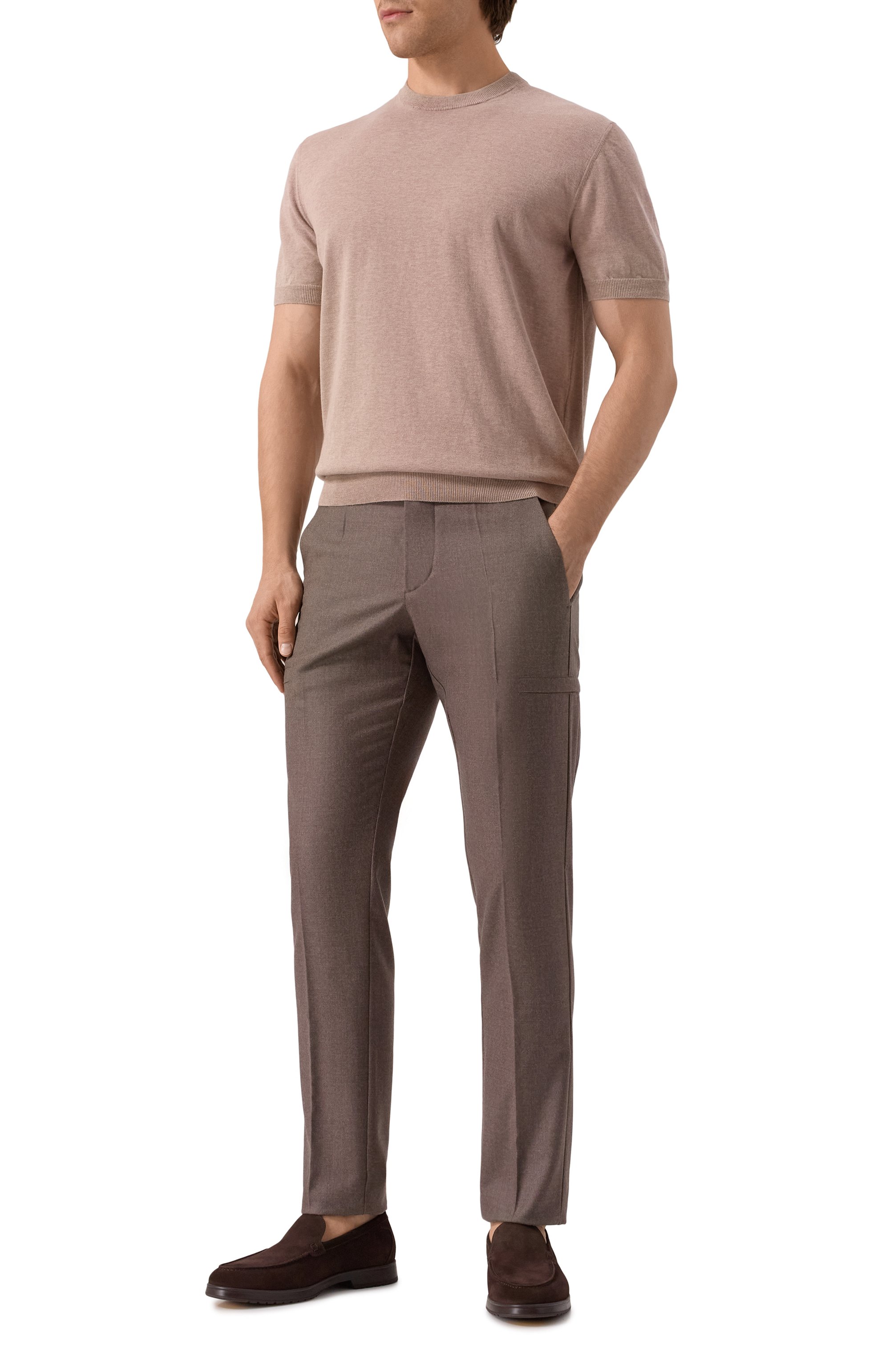 Замшевые лоферы DOUCAL'S, арт. DU3469JEREUF009T, фото 2