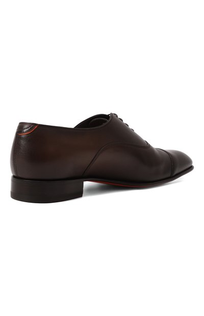 Кожаные оксфорды adrian SANTONI, арт. MCAG18883LA3SGFR, фото 5